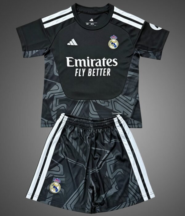 Real Madrid 2026/27 Torwarttrikot (Oberteil + Hose) - Kinder