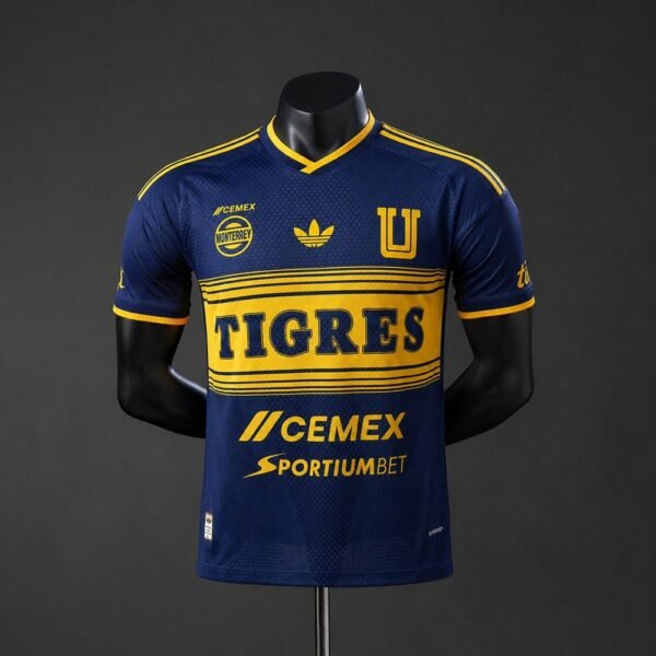 Tigres UANL 2026/27 Auswärtstrikot - Spielerversion