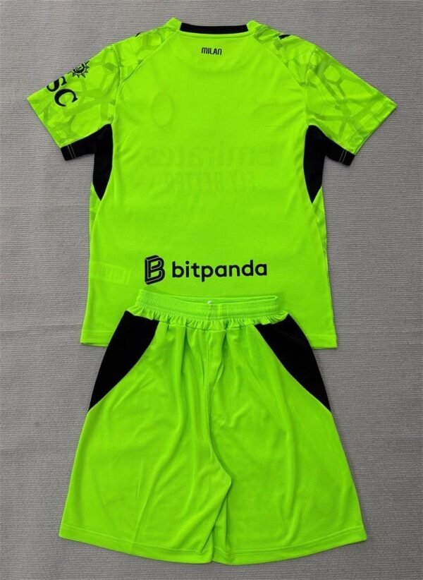 AC Mailand 2026/27 Torwarttrikot (Trikot + Hose) - Kinder