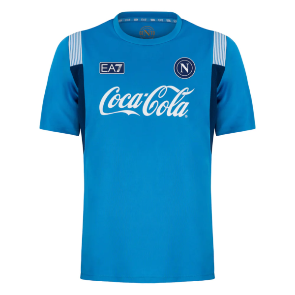 Napoli blaues Trainingsanzug Trikot 26/27