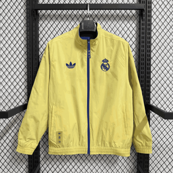392-2-1-1.png Real Madrid Neujahr Sonderedition wasserdichter Trainings-Wendeanorak 2627