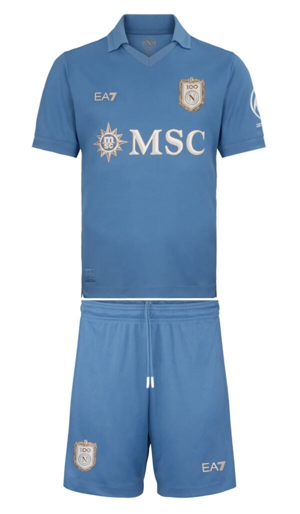 Napoli Heimtrikot 2026/27 (Trikot + blaue Hose)