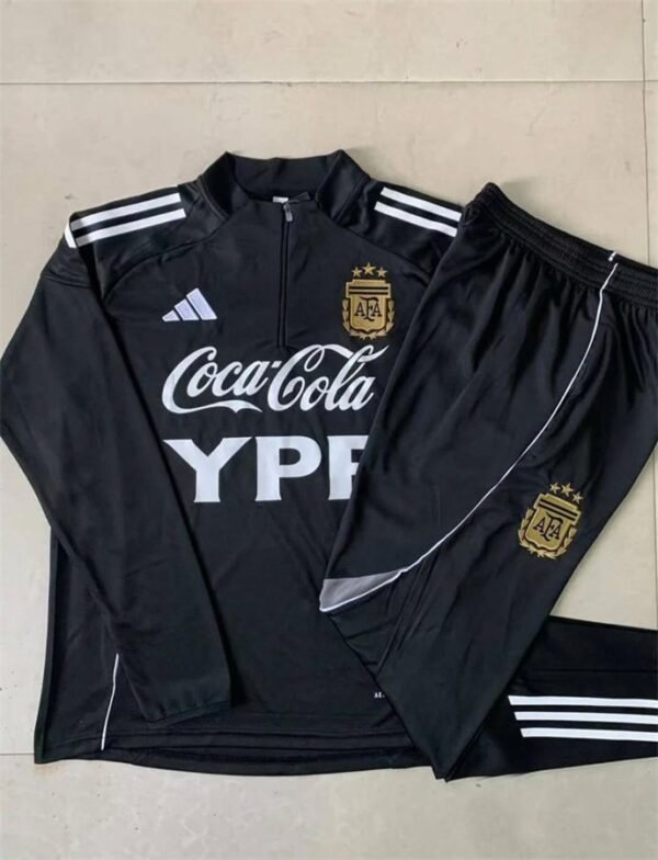 Argentinien Trainingsanzug 2526 - Schwarz