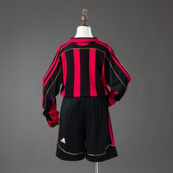 921b3156-1.jpg AC Mailand Retro Heimtrikot 06/07 - Kinder (Langarmtrikot + Shorts)
