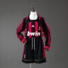 9493a8ec-1.jpg AC Mailand Retro Heimtrikot 06/07 - Kinder (Langarmtrikot + Shorts)