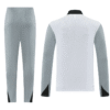 Paris weiß-grauer Half-Zip-Trainingsanzug 26/27