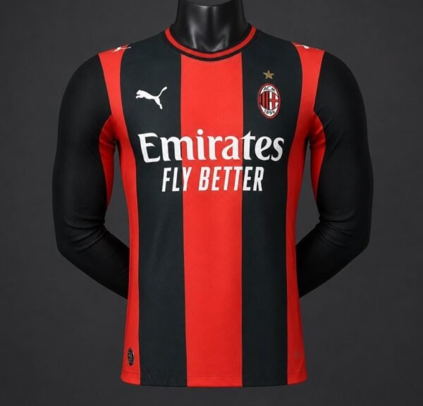 AC Mailand Heimtrikot Langarm 26/27 - Spielerversion