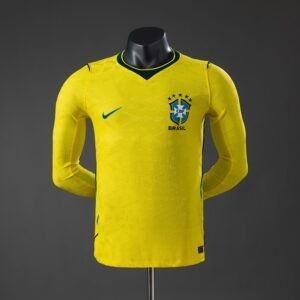 Brasilien WM 2026 Heimtrikot Langarm - Spielerversion
